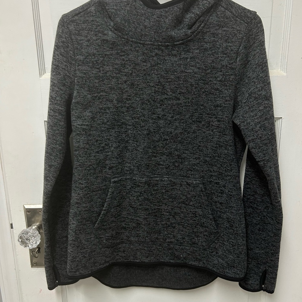 Danskin black gray weathered hoodie size small